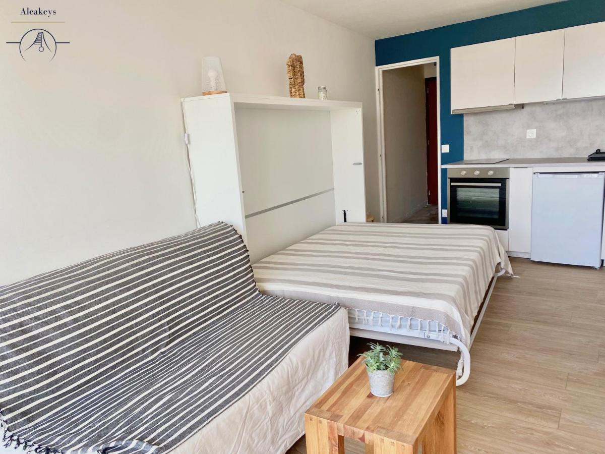 Le Meridien, Beau Studio 3 Etoiles, Vue Mer, Piscine, Wi Fi Et Parking Prive Λα Γκραντ-Μοτ Εξωτερικό φωτογραφία